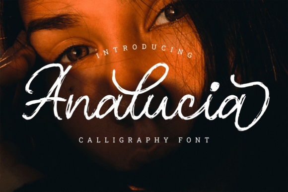 Analucia: A Charming Script Font for Handmade Brands