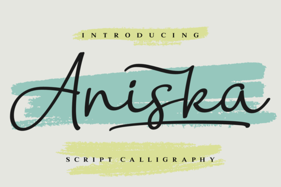 Aniska Font: Elevating Brand Identity with Elegant Script
