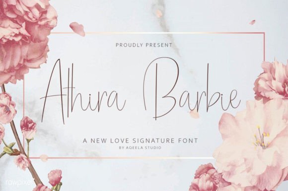 Athira Barbie Font Review: A Timeless Script for Branding