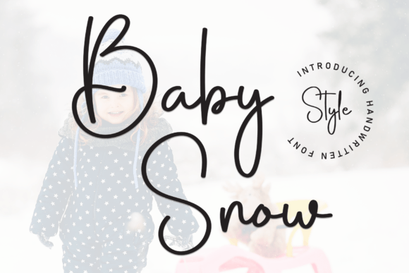Baby Snow: The Handwritten Font That Elevates Small Business Branding