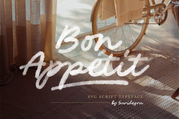 Bon Appetit: A Script Typeface for Modern Web Design