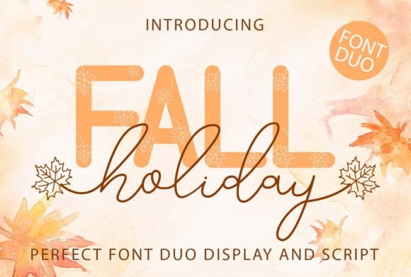 Designing Autumn Magic with the Fall Holiday Font Duo