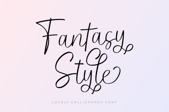 Fantasy Style Font Review: A Graceful Script for Branding