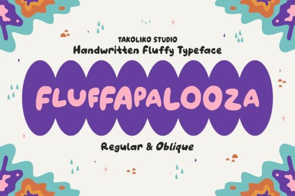 Fluffapalooza: A Handwritten Font for Warm Branding