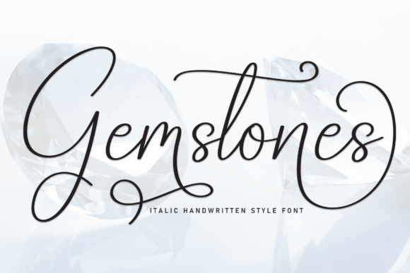 Gemstones Font Review: Elevating Campaign Visuals with Elegance