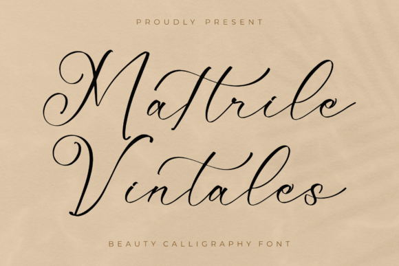Mattrile Vintales: A Luxury Script Font for Web Design