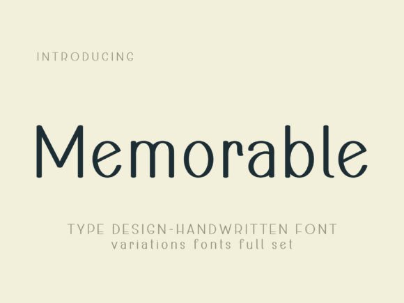 Memorable: The Handwritten Font That Builds Trust