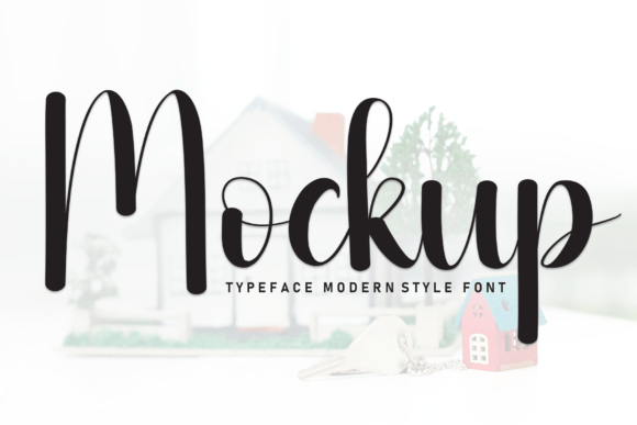 Mockup Review: A Bold Script for Modern Brand Identity