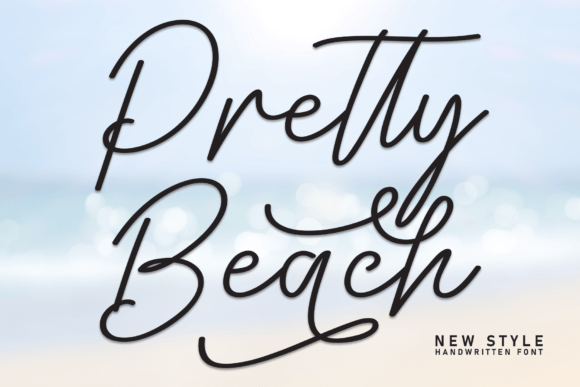 Pretty Beach Font: Elevate Your Brand with Elegant Script