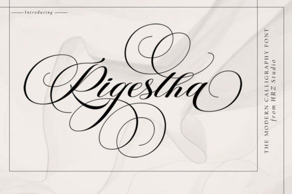 Rigestha Font: Elevating Web Design with Elegant Script