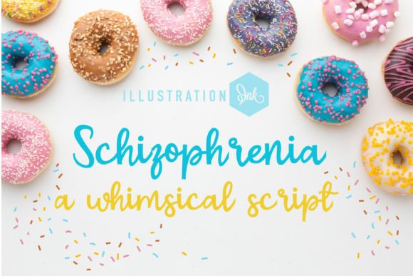 Schizophrenia Font: A Bold Script for Memorable Branding