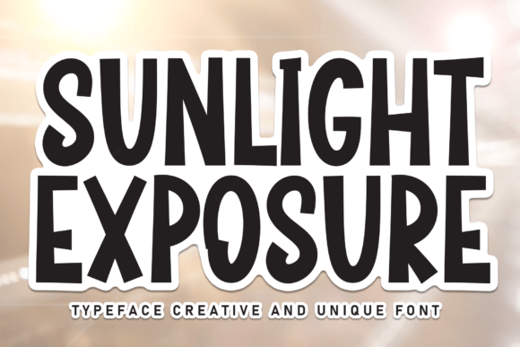 Sunlight Exposure: A Handwritten Typeface for Editorial Warmth