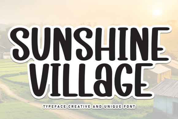 Sunshine Village Font Review: A Fresh Script for Branding