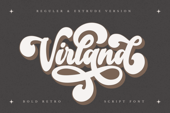 Virland: The Bold Script Font That Elevates Your Brand